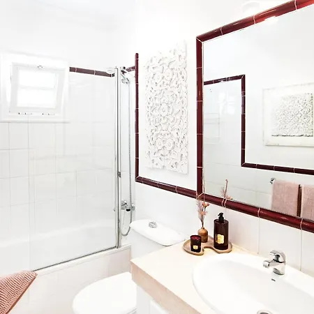 Ocean View 3bdr Balcon Atlantico 아파트 아데제